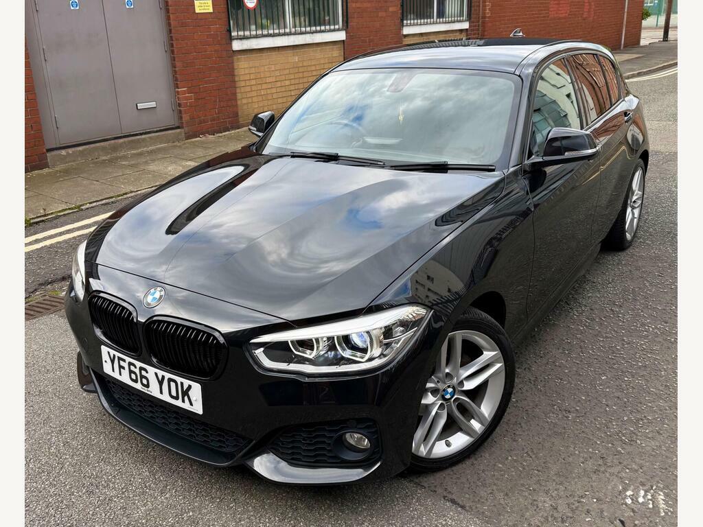 BMW 1 Series 1.5 116D M Sport Euro 6 S S YF66YOK Black #5