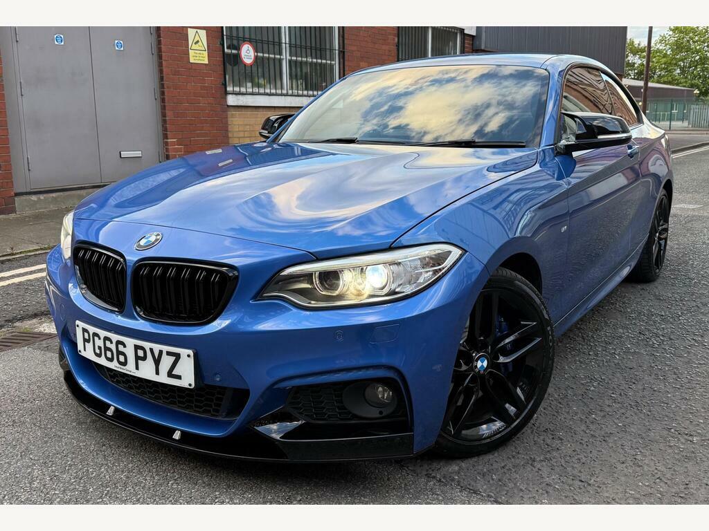 BMW 2 Series 2.0 220D M Sport Euro 6 S S PG66PYZ Blue #3