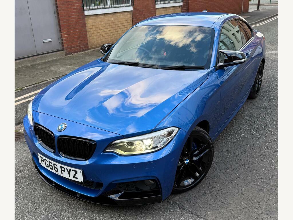 BMW 2 Series 2.0 220D M Sport Euro 6 S S PG66PYZ Blue #5