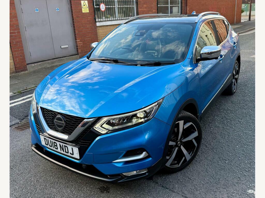 Nissan Qashqai 1.5 Dci Tekna Euro 6 S S DU18NDJ Blue #4