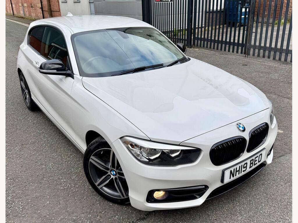 BMW 1 Series 1.5 116D Sport Euro 6 S S NH19BEO White #4