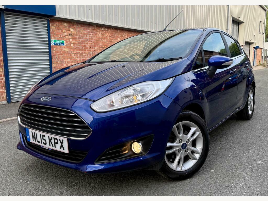 Ford Fiesta 1.25 Zetec Euro 5 Blue