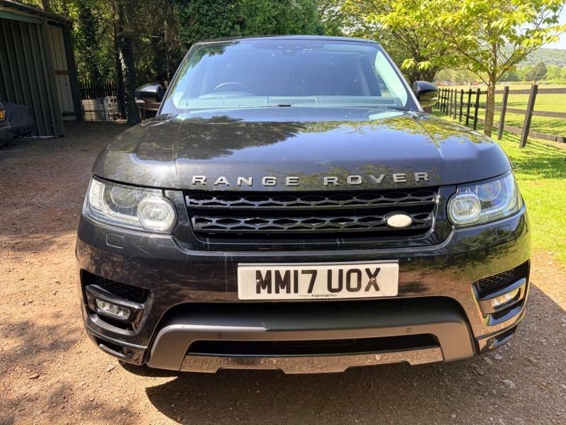 Land Rover Range Rover Sport 3.0 Sd V6 Hse 4Wd Euro 6 Ss - 2017 17 MM17UOX Black #2