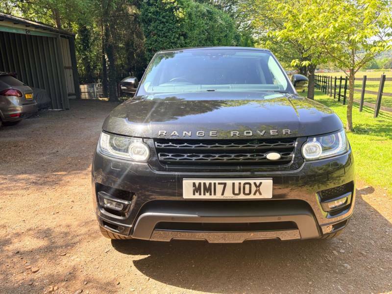 Land Rover Range Rover Sport 3.0 Sd V6 Hse 4Wd Euro 6 Ss - 2017 17 MM17UOX Black #6