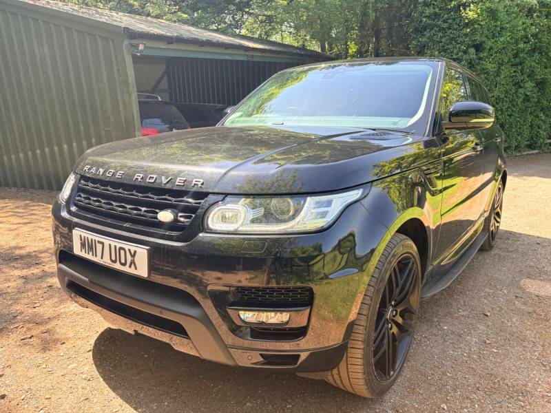 Land Rover Range Rover Sport 3.0 Sd V6 Hse 4Wd Euro 6 Ss - 2017 17 MM17UOX Black #3