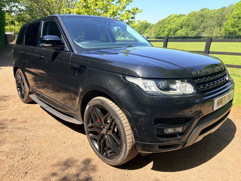 Land Rover Range Rover Sport 3.0 Sd V6 Hse 4Wd Euro 6 Ss - 2017 17 MM17UOX Black #5
