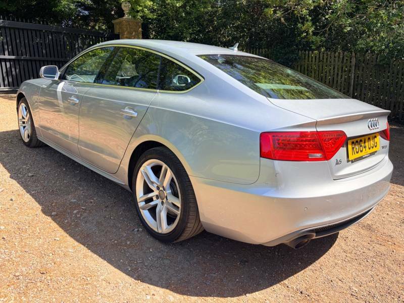 Audi A5 1.8 Tfsi S Line Sportback Multitronic Euro 6 Ss Silver #4
