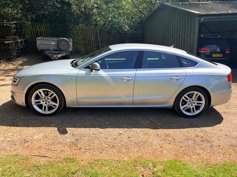 Audi A5 1.8 Tfsi S Line Sportback Multitronic Euro 6 Ss Silver #6