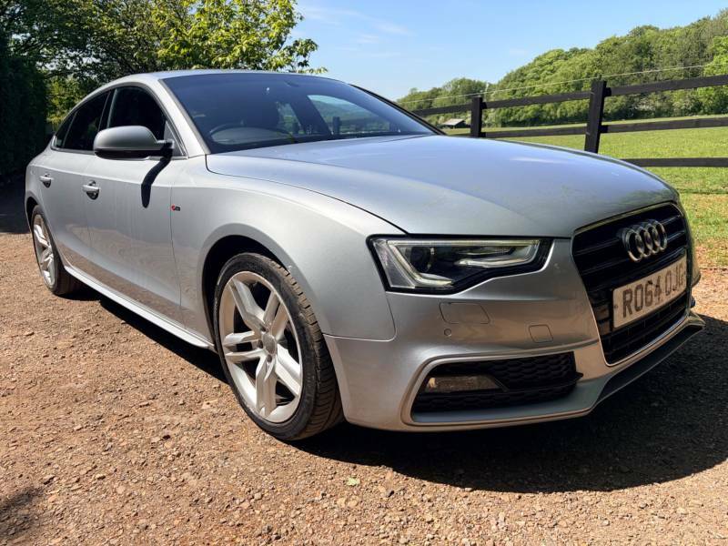 Audi A5 1.8 Tfsi S Line Sportback Multitronic Euro 6 Ss Silver