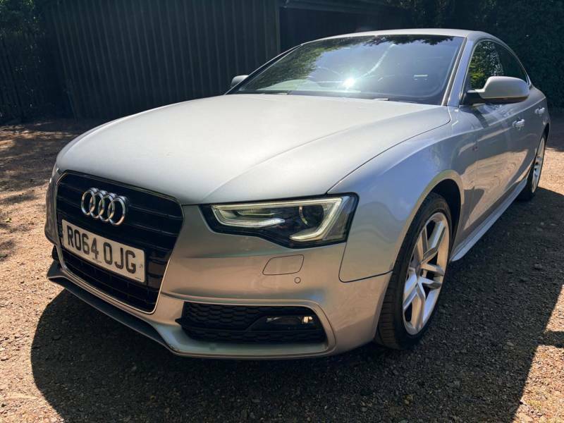 Audi A5 1.8 Tfsi S Line Sportback Multitronic Euro 6 Ss Silver #3