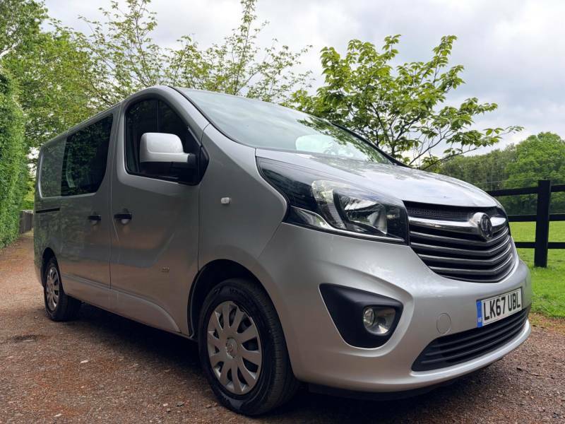 Vauxhall Vivaro 1.6 Cdti 2900 Biturbo Ecotec Sportive Crew Van L1 Silver