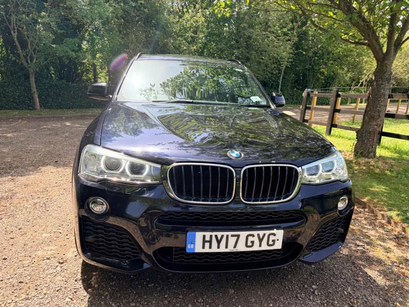 BMW X3 2.0 20D M Sport Xdrive Euro 6 Ss - 201 HY17GYG Black #2