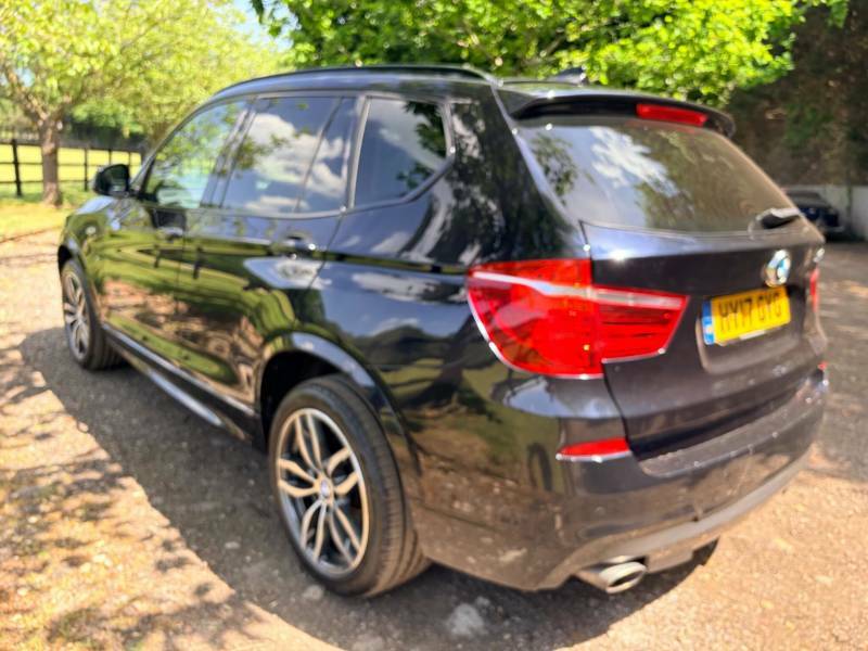 BMW X3 2.0 20D M Sport Xdrive Euro 6 Ss - 201 HY17GYG Black #4