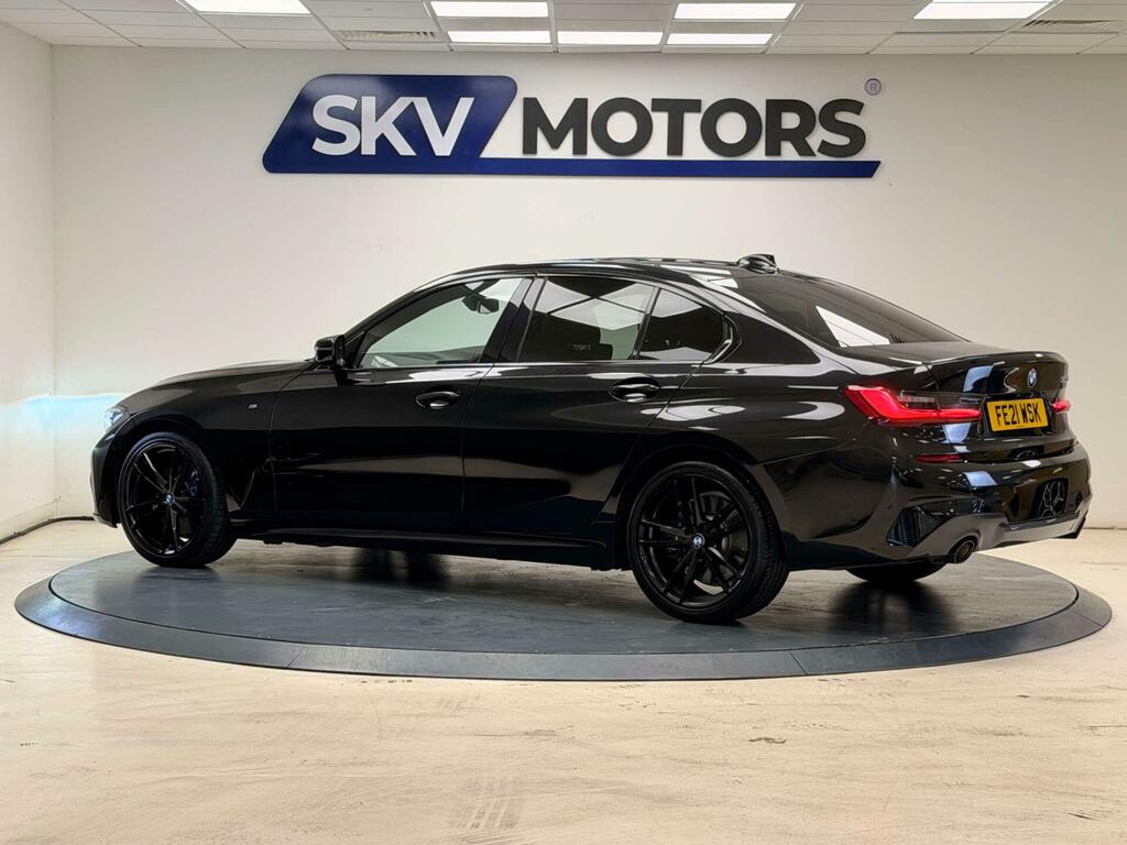 BMW 3 Series 320D M Sport FE21WSK Black #5
