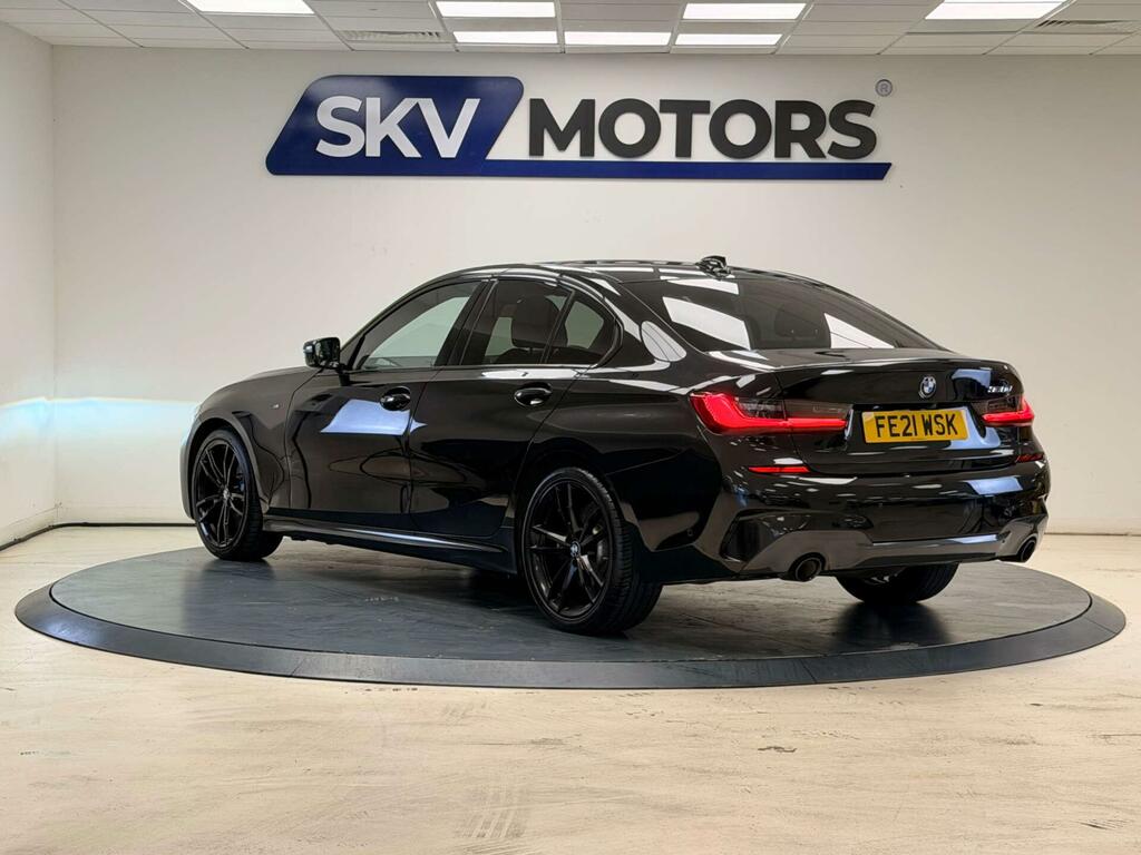 BMW 3 Series 320D M Sport FE21WSK Black #4