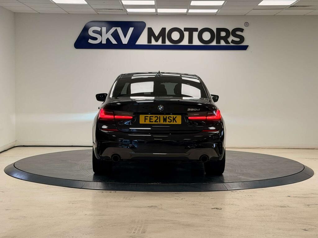 BMW 3 Series 320D M Sport FE21WSK Black #3