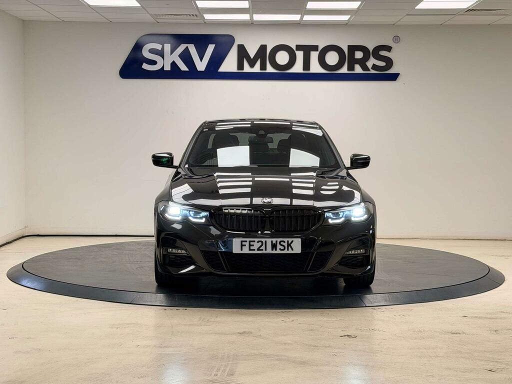 BMW 3 Series 320D M Sport FE21WSK Black #2