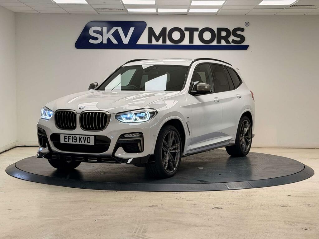 BMW X3 M40d White #6