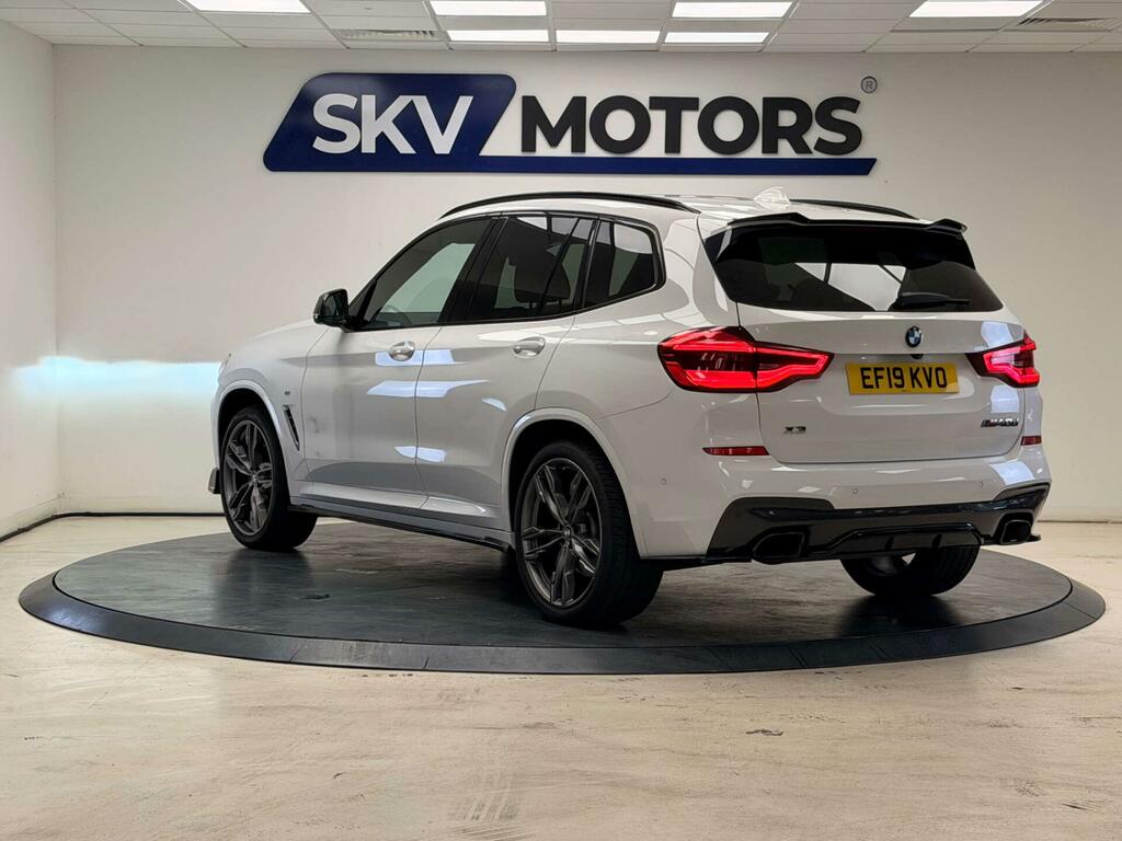 BMW X3 M40d White #5