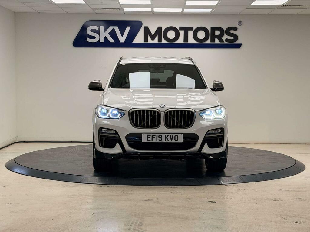 BMW X3 M40d White #2