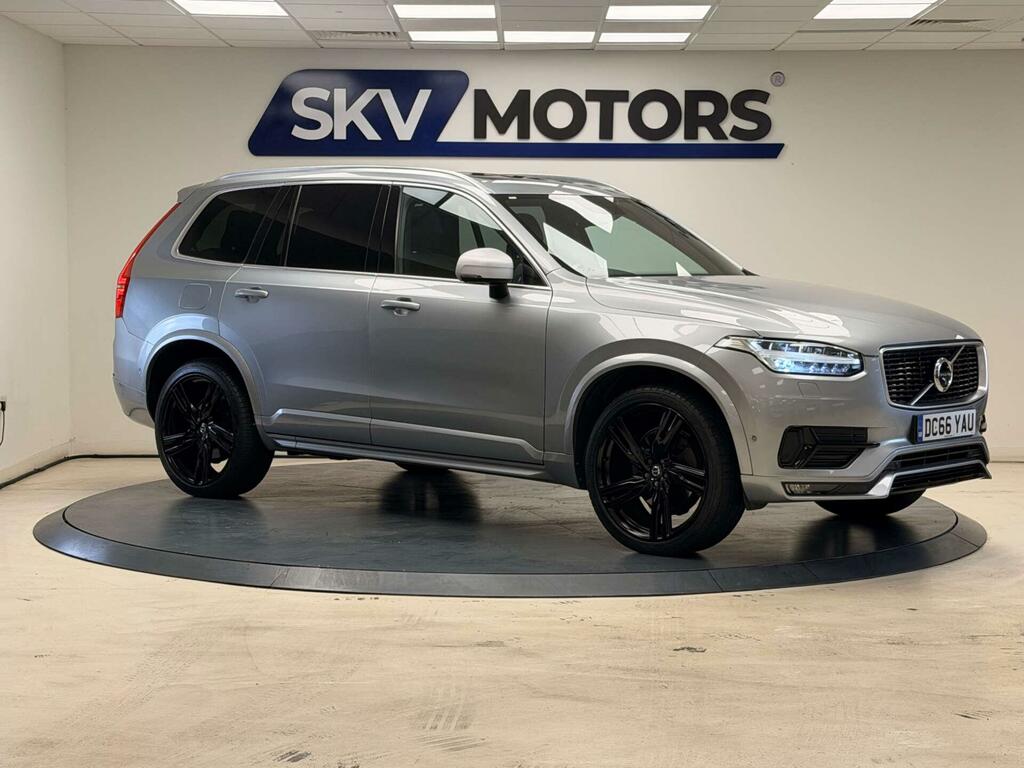Volvo XC90 D5 Powerpulse R-design Awd DC66YAU Silver #5