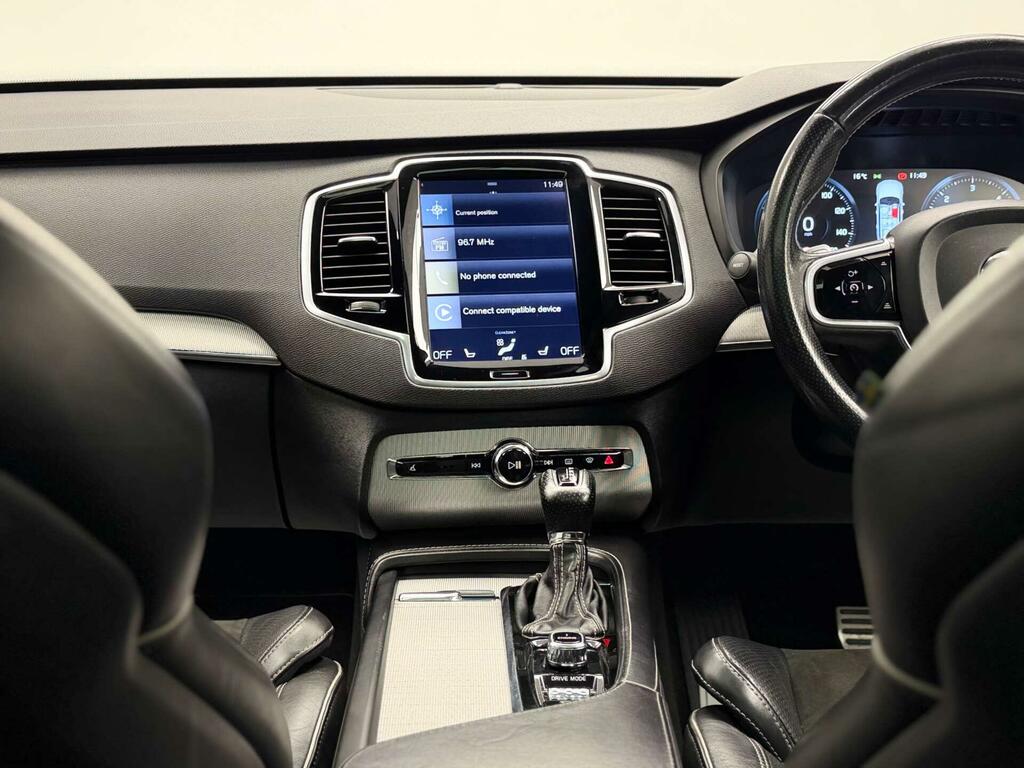 Volvo XC90 D5 Powerpulse R-design Awd DC66YAU Silver #5