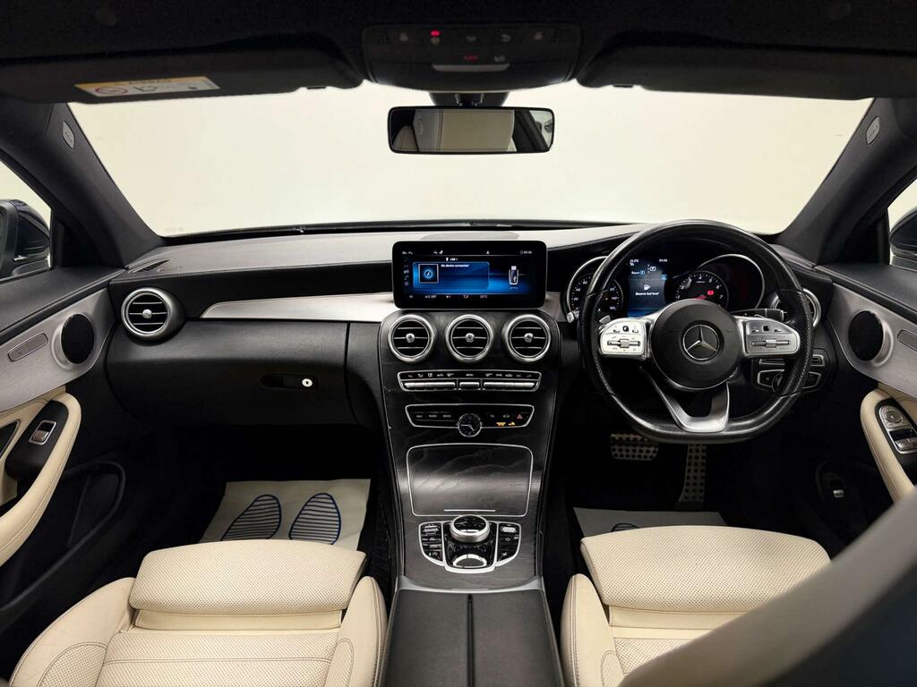 Mercedes-Benz C Class Coupe FG68BBZ Blue #3