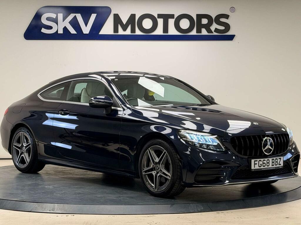 Mercedes-Benz C Class Coupe FG68BBZ Blue #6