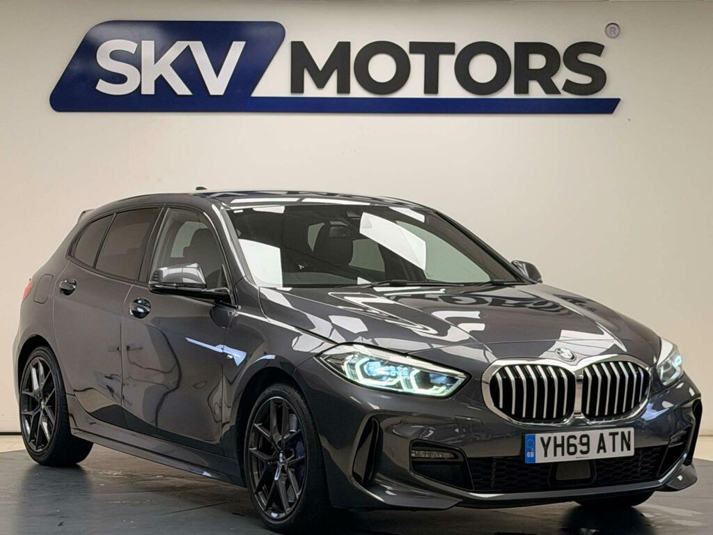BMW 1 Series Hatchback YH69ATN Grey #3