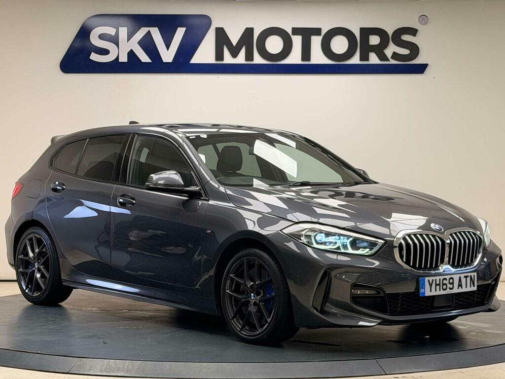 BMW 1 Series Hatchback YH69ATN Grey #2