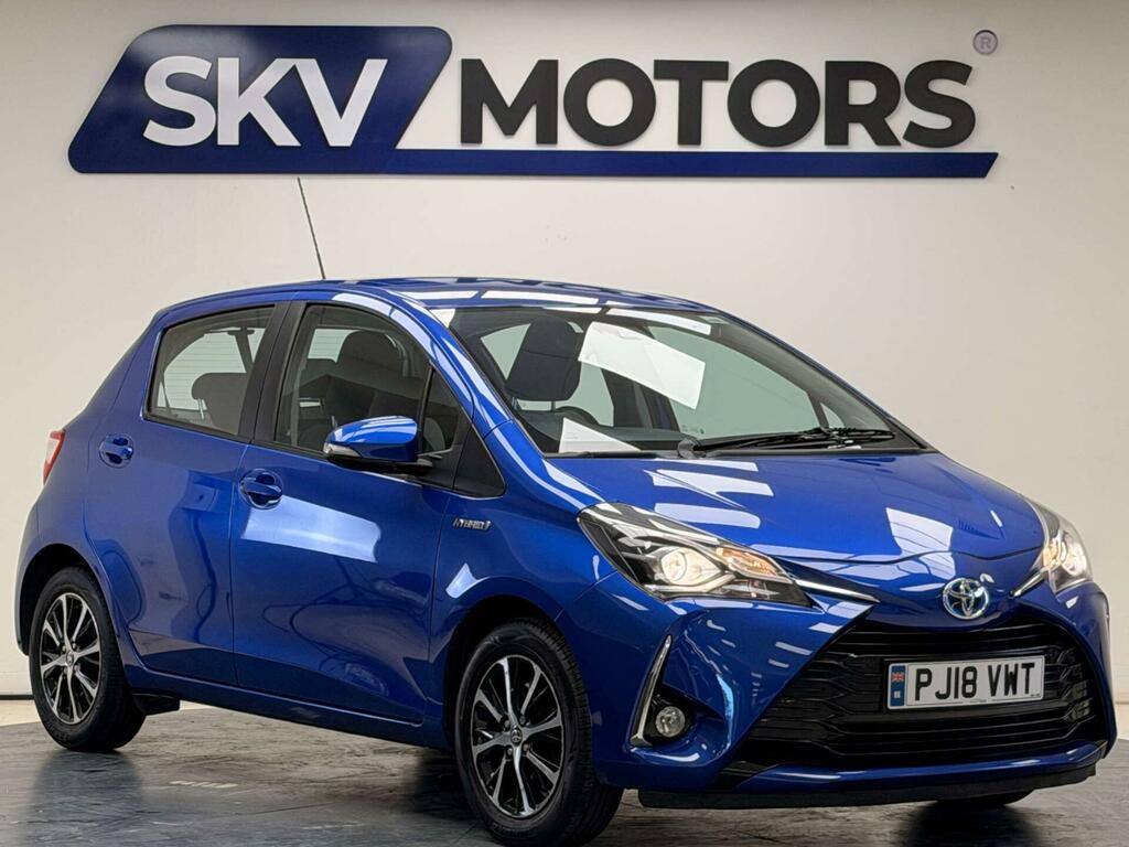 Toyota Yaris Hatchback PJ18VWT Blue #2