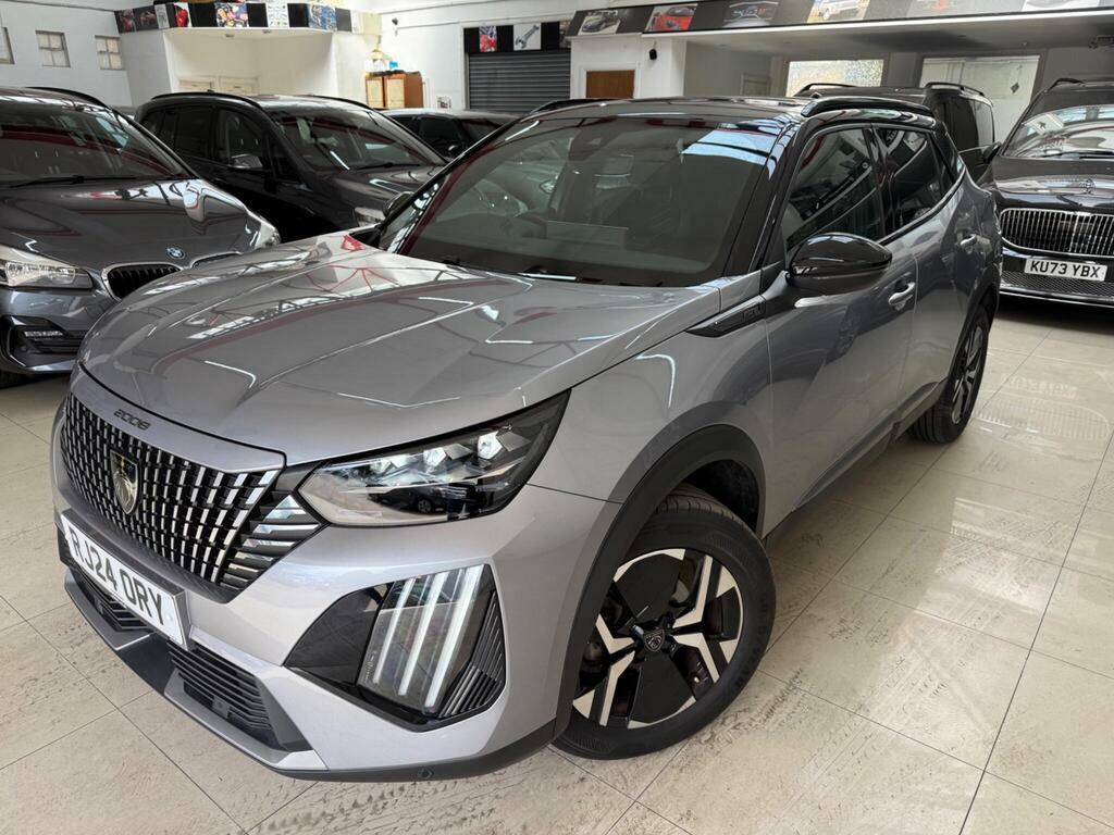 Peugeot 2008 1.2 Puretech Gt Eat Euro 6 S S RJ24ORY Grey #6