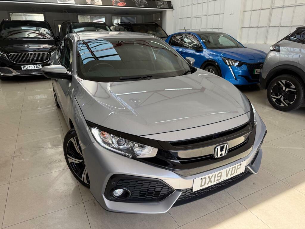 Honda Civic 1.0 Vtec Turbo Sr Cvt Euro 6 S S Silver