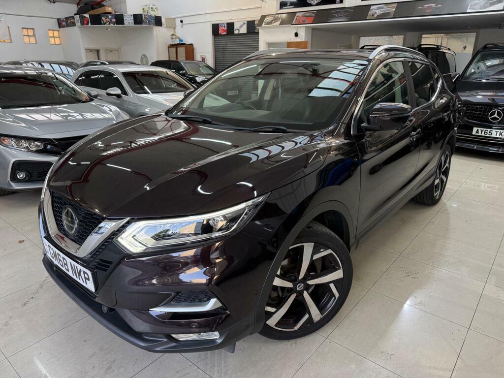 Nissan Qashqai 1.3 Dig-t Tekna Dct Euro 6 S S GM68NKP Black #6