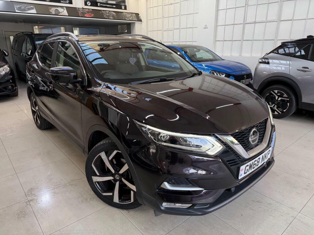 Nissan Qashqai 1.3 Dig-t Tekna Dct Euro 6 S S GM68NKP Black #2