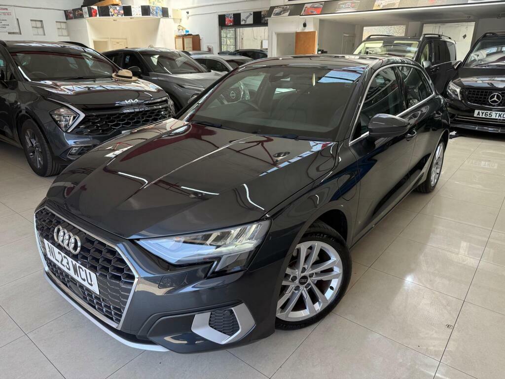 Audi A3 1.4 Tfsie 40 Sport Sportback S Tronic Euro 6 S S NL23WCU Grey #6