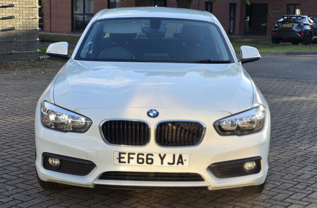BMW 1 Series 1.5 116D Se Hatchback Euro 6 S EF66YJA White #3