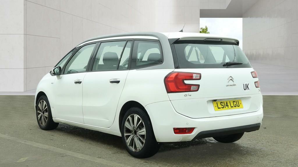 Citroen Grand C4 SpaceTourer 1.6 E-hdi Airdream Exclusive Mpv LS14LGU White #3