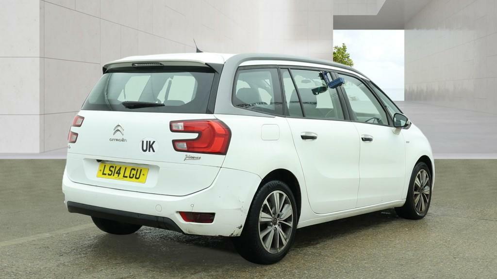 Citroen Grand C4 SpaceTourer 1.6 E-hdi Airdream Exclusive Mpv LS14LGU White #4