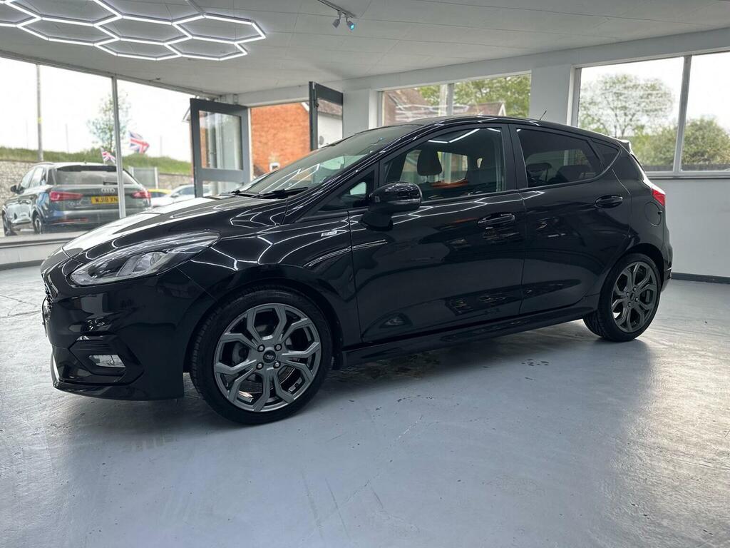 Ford Fiesta Hatchback 1.0T Ecoboost Mhev St-line Edition Euro YM70LGV Black #2