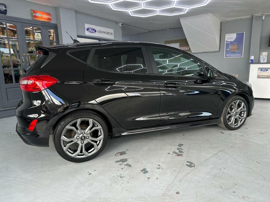 Ford Fiesta Hatchback 1.0T Ecoboost Mhev St-line Edition Euro YM70LGV Black #5