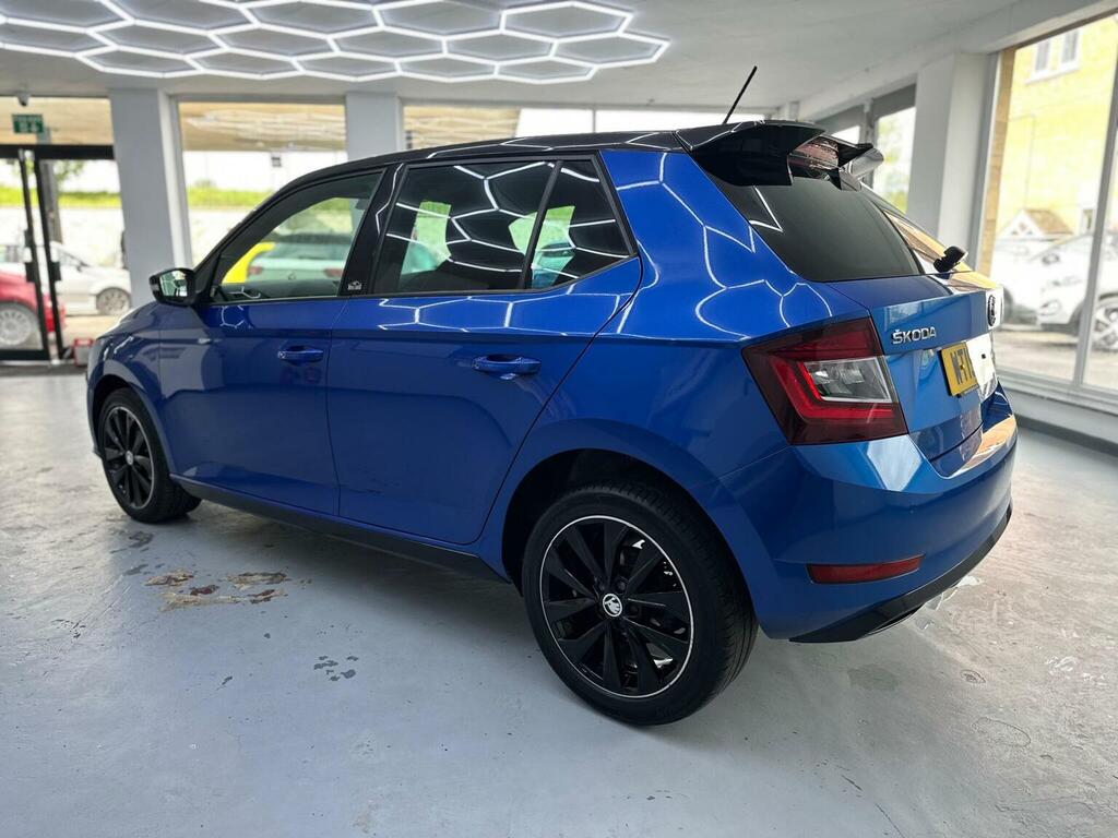 Skoda Fabia Hatchback 1.0 Tsi Monte Carlo Euro 6 Ss 20 WT19EWK Blue #3