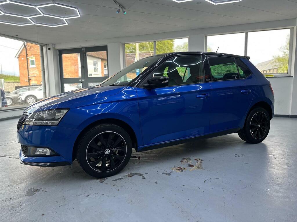 Skoda Fabia Hatchback 1.0 Tsi Monte Carlo Euro 6 Ss 20 WT19EWK Blue #2