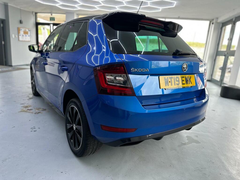 Skoda Fabia Hatchback 1.0 Tsi Monte Carlo Euro 6 Ss 20 WT19EWK Blue #6