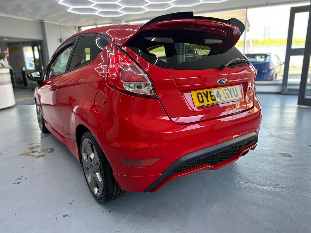 Ford Fiesta Hatchback 1.6T Ecoboost St-3 Euro 5 Ss 201 OY64SYU Red #5