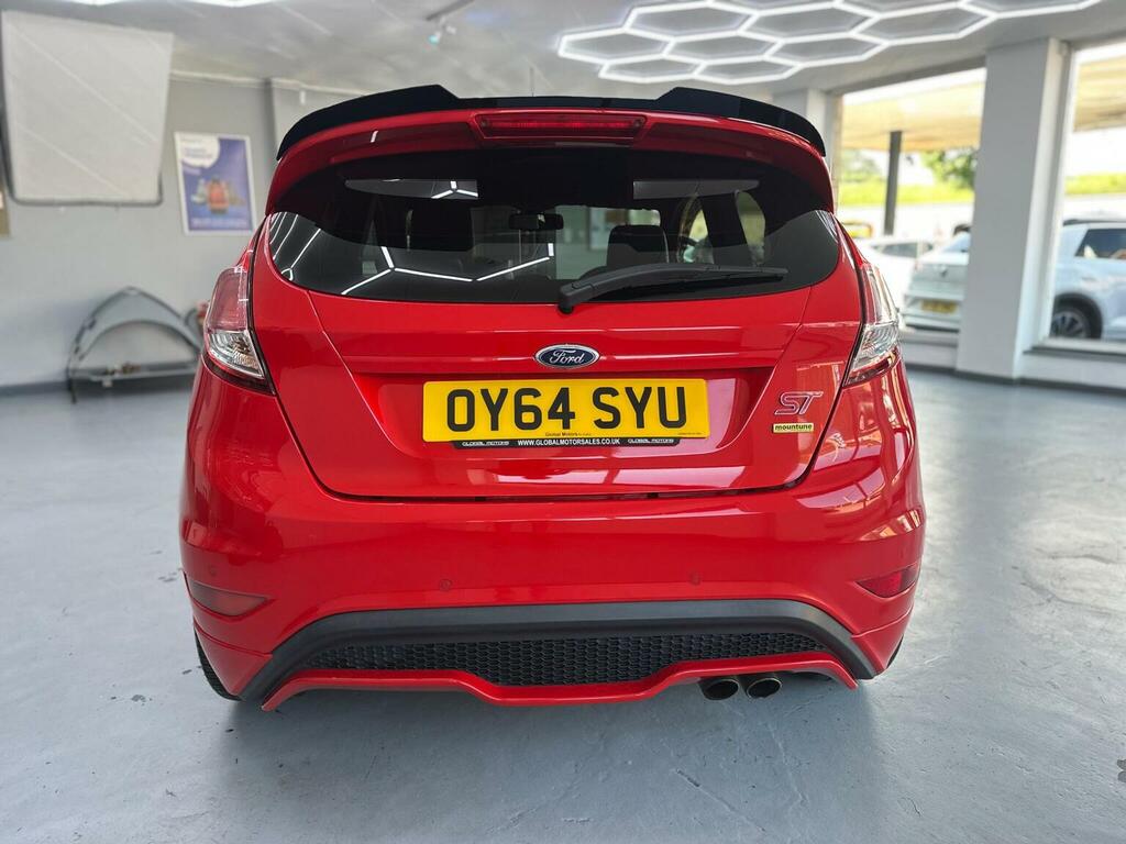 Ford Fiesta Hatchback 1.6T Ecoboost St-3 Euro 5 Ss 201 OY64SYU Red #4