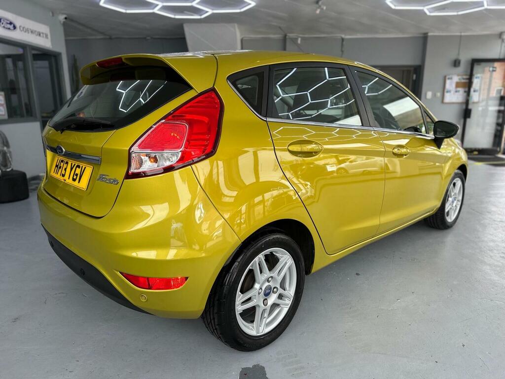 Ford Fiesta Hatchback 1.5 Tdci Zetec Euro 5 201313 HF13YGV Yellow #6