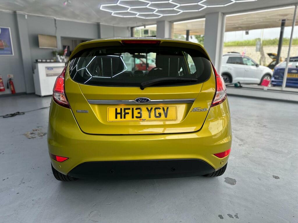 Ford Fiesta Hatchback 1.5 Tdci Zetec Euro 5 201313 HF13YGV Yellow #5