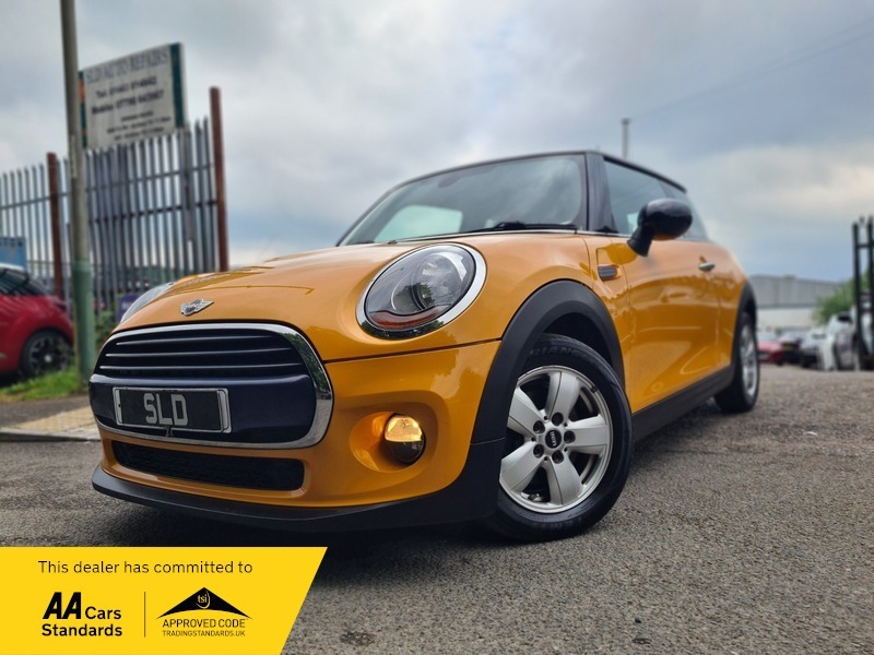 Mini Hatch Hatchback Orange