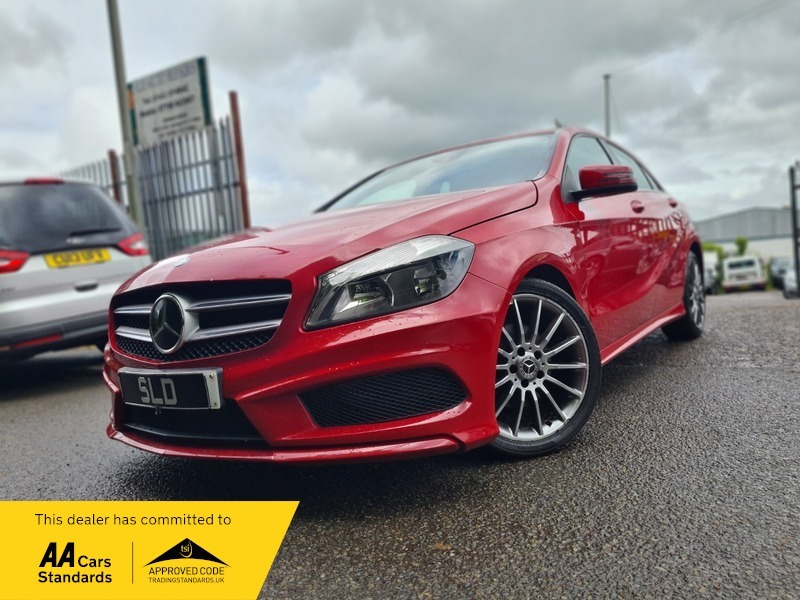 Mercedes-Benz A Class A200 Blueefficiency Amg Sport Red